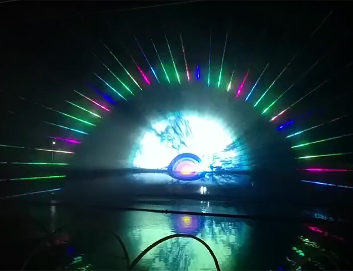 洪泽湖激光水幕电影
