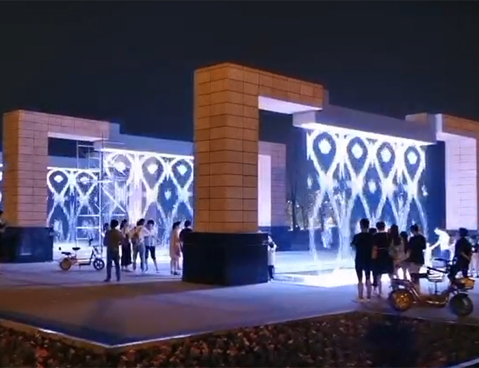 河北邢台数码水帘